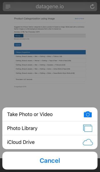 Image classification mobile Image classification mobile