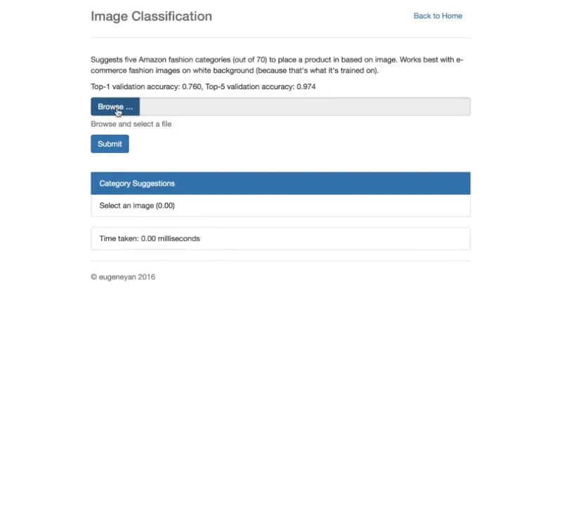 Image Classifier and Image Search Image Classifier and Image Search