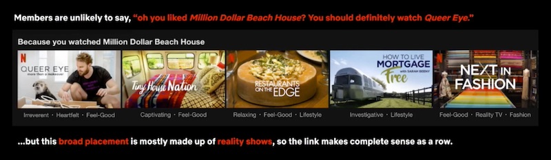Netflix reality show recommendation slate Netflix reality show recommendation slate