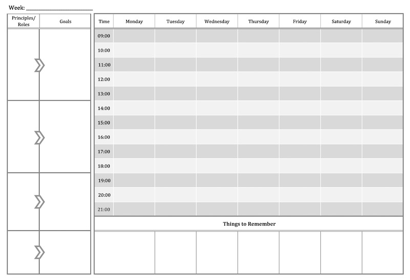 Old school scheduling on pen and paper Old school scheduling on pen and paper